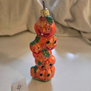 Radko Halloween Ornament " Stack O'Lanterns"